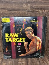 Raw Target 1995  Laserdisc  RARE Sealed