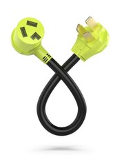 Dryer Adapter 3 Prong to 3 Prong NEMA 10-50P Male to 10-30R Female, 1.5FT 3-P...