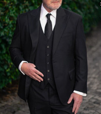 Mens Suits Business Blazer Formal Wedding Tuxedo Bestman Bespoke Workwear Party