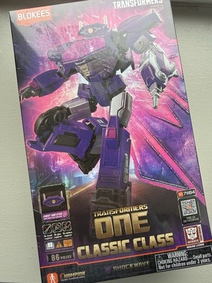 Transformers Classic Class 18 Shockwave Blokees Model Kit Action Figure U.S. Vsn