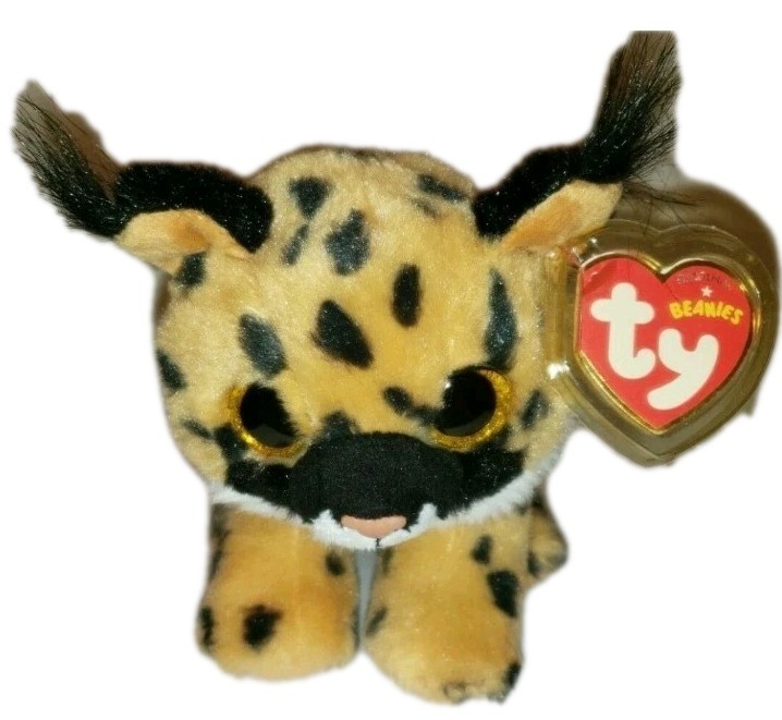 Ty Beanie Baby - LARRY the Lynx 6