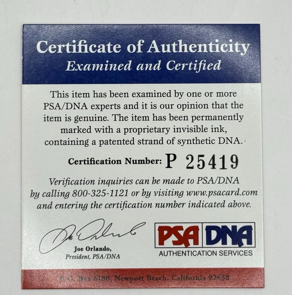 Miguel Tejada Autographed Baseball, PSA/DNA COA - Image 4 of 4