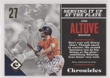 2017 Panini Chronicles Gold 18/999 Jose Altuve #15 3wu