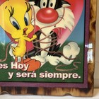 Warner Brothers Baby Sylvester and Tweety Bird Wall Plaque In Spanish 11x14.5 — photo 4