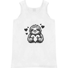 'Sweetheart Sloth' Adult Vest / Tank Top AV048613