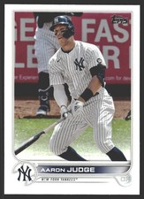 Aaron Judge #99 2022 Topps New York Yankees
