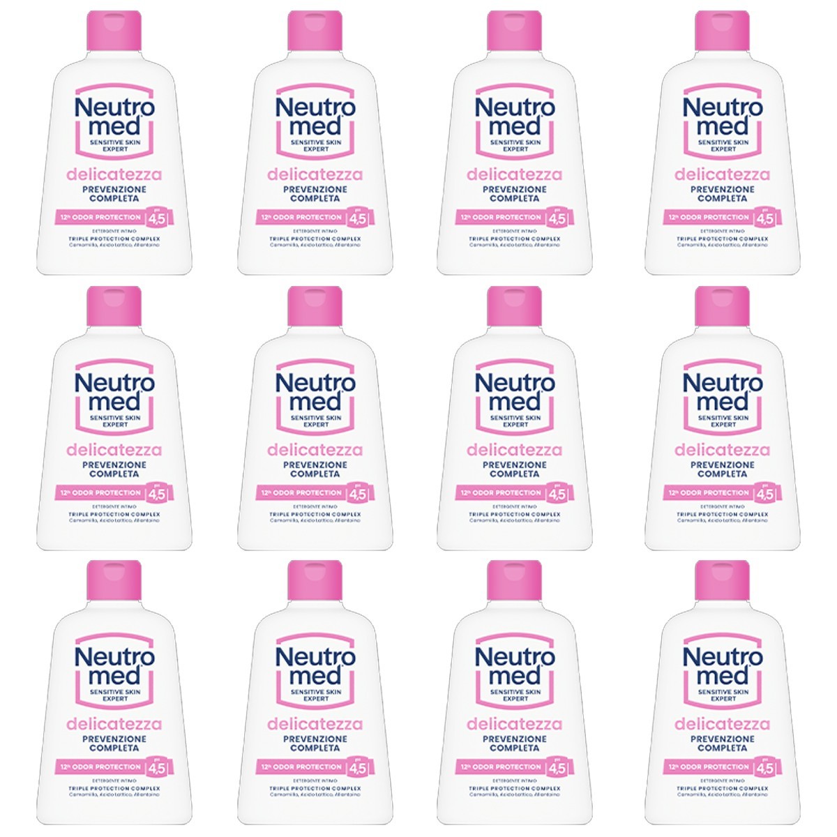 NEUTROMED Delicatezza Prevenzione Completa pH 4,5 - Detergente Intimo 200 Ml - Immagine 2