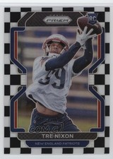 2021 Panini Prizm Rookie Black & White Checker Prizm Tre Nixon #428 17zr