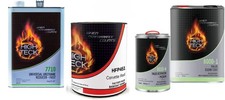 GM WA9075, Corvette Red, Full Paint Kit for GM: Basecoat, Clearcoat W/Activators