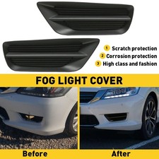 For 2013-2015 Honda Accord Left And Side Right Front Fog Light Lamp Cover Bezel For 2013-2015 Honda Accord Left And Side Right Front Fog Light Lamp Cover Bezel