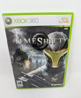 Timeshift (Microsoft Xbox 360, 2007) CIB w/Manual Tested