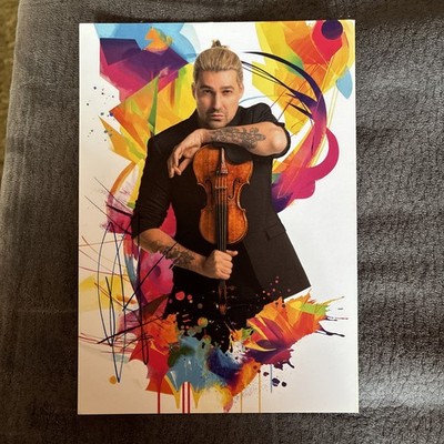 Autogrammkarte David Garrett 2026 Handsigniert Millennium