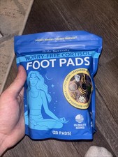 Sole Serenity Worry-Free Overnight Foot Pads for Relaxation with Zeolite, Ash...