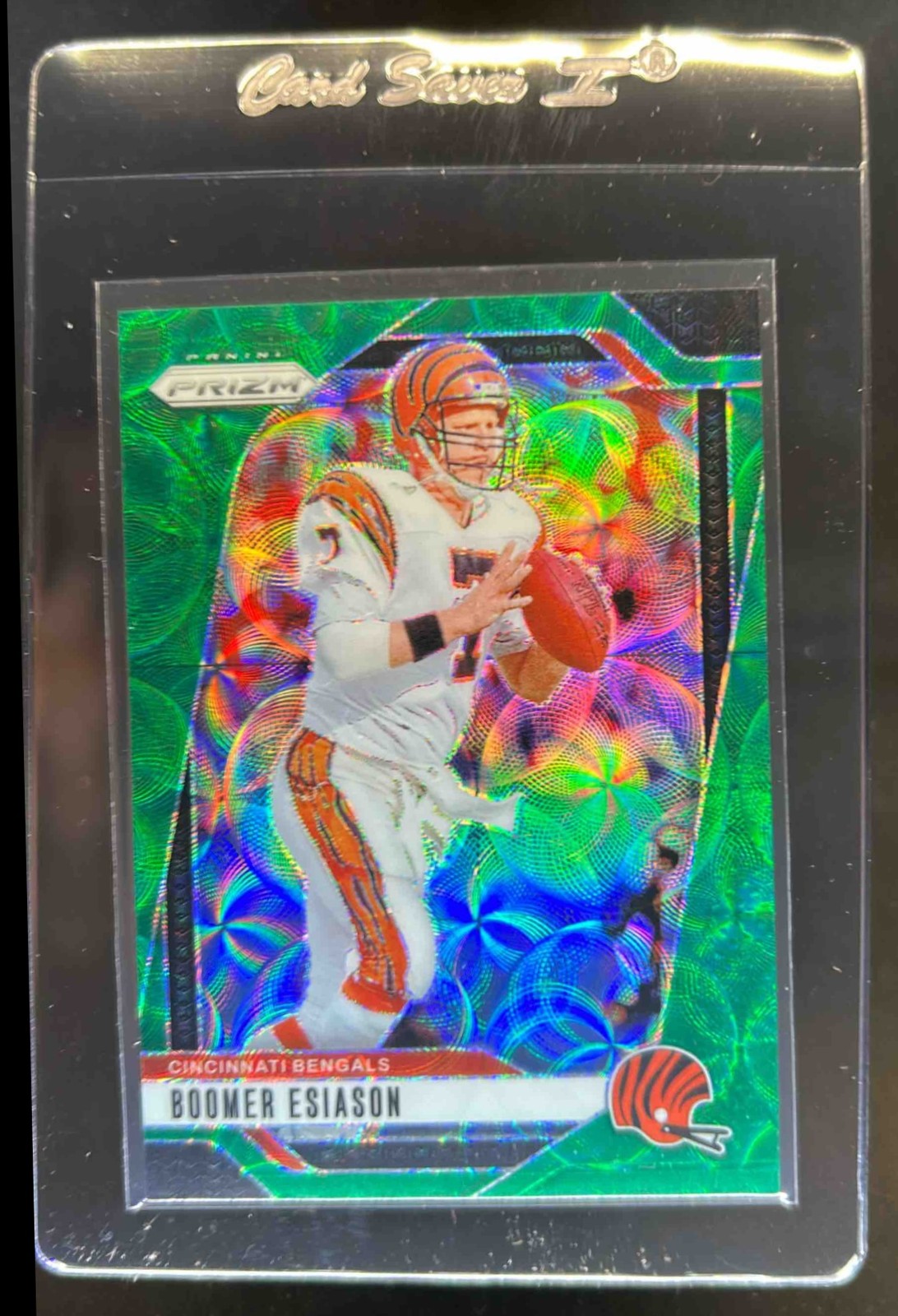 2024 Prizm Boomer Esiason Green Scope #42/75 Bengals
