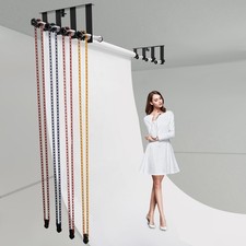 4 Roller Photography Backdrop Support System Wall Mount Studio Background Holder