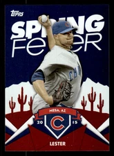 2015 TOPPS JON LESTER SF-38 MINT SPRING FEVER BASEBALL CHICAGO CUBS
