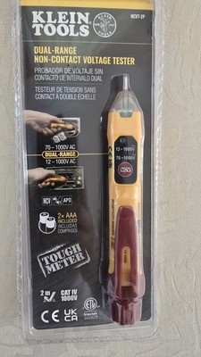 Klein Tools NCVT-2P  Non-Contact Voltage Tester - 12V to 1000V Dual Range  - NEW