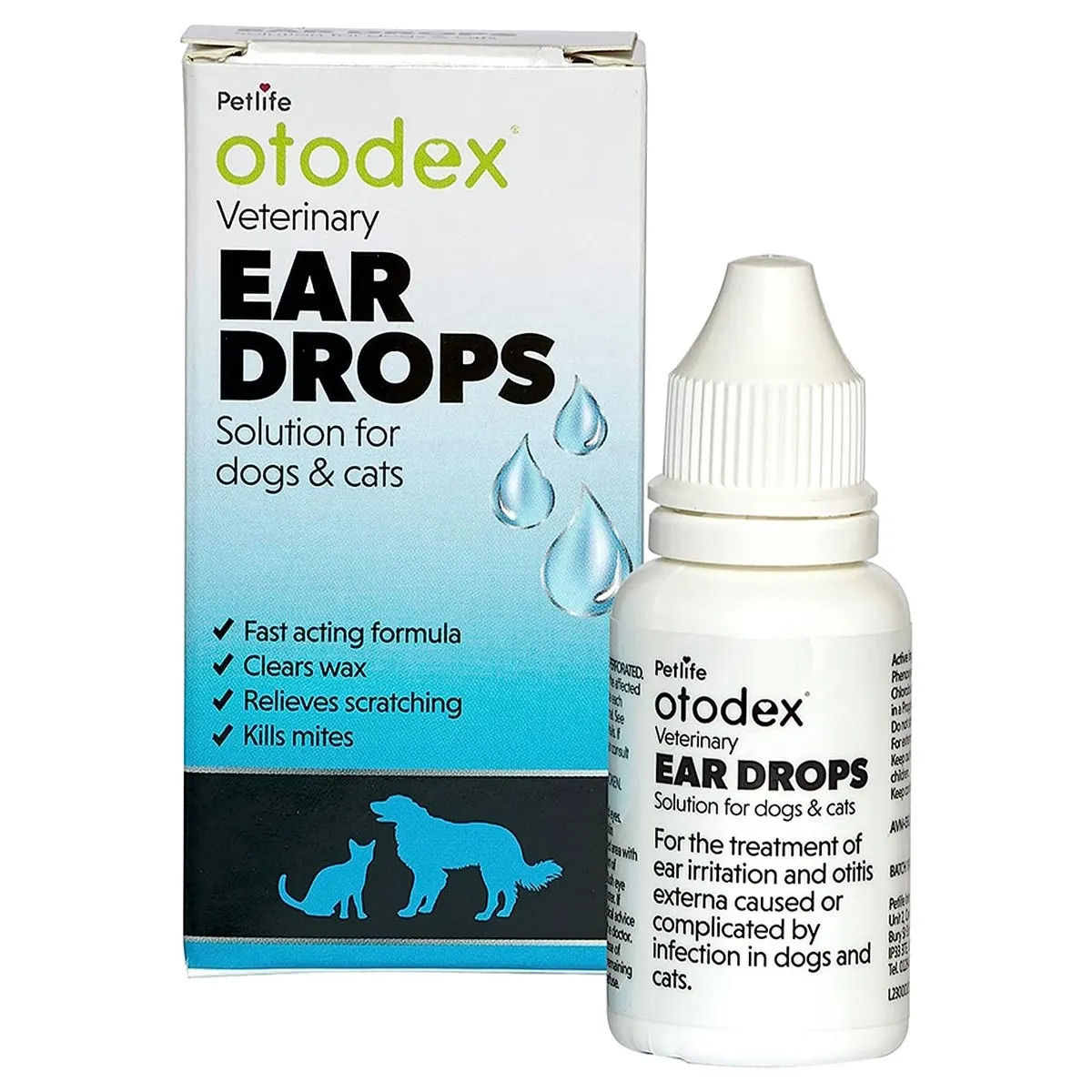 Otodex Ear Drops for Cats Dogs