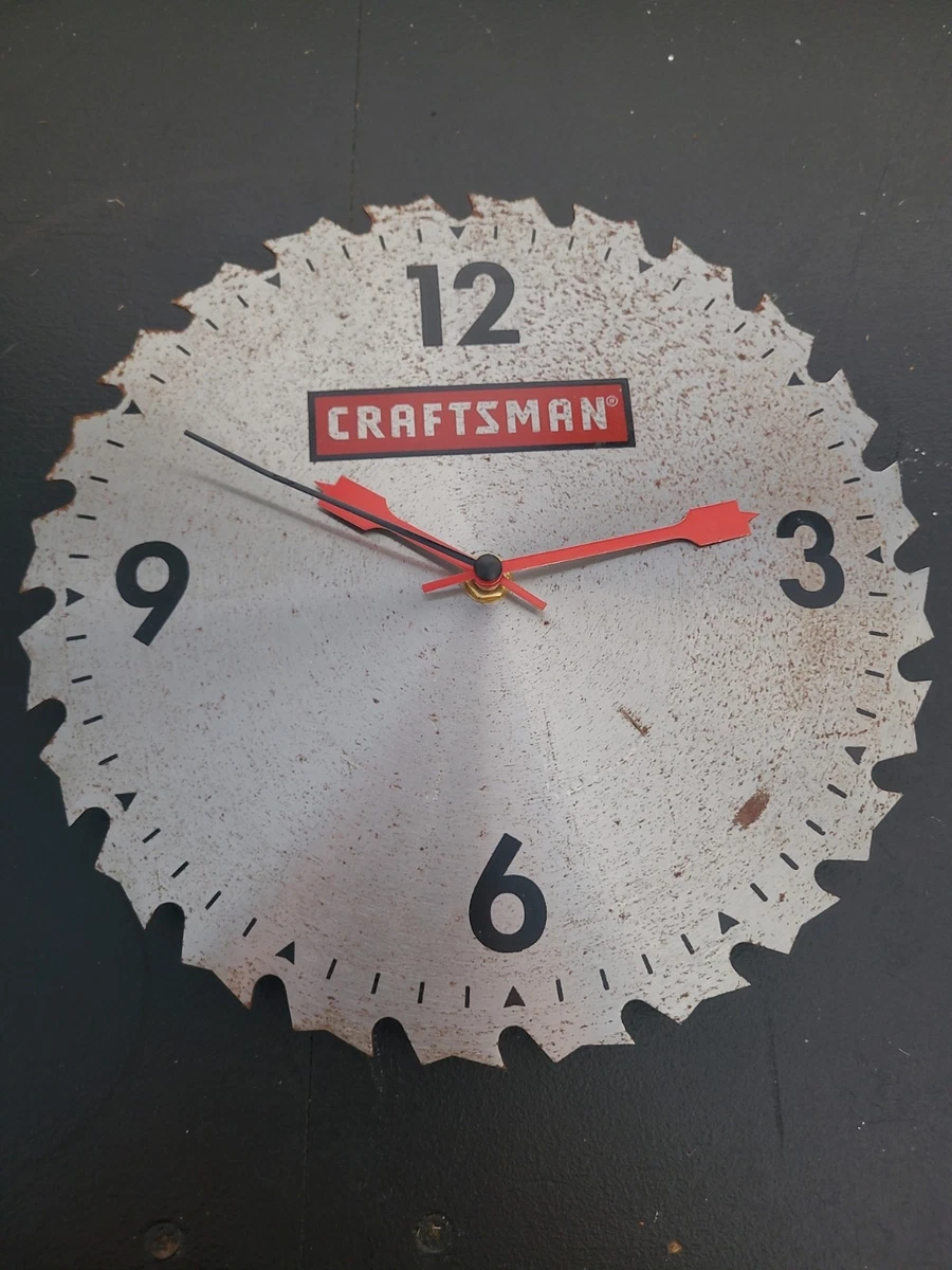 Craftsman Saw Blade Clock for sale | eBay