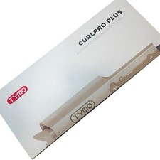 TYMO Curl Pro Plus 1.5 in Automatic Long Barrel Curling Wand For Hair Gold - NEW