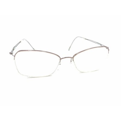 Silhouette 4337 40 6053 Titanium Purple Half Rim Eyeglasses Frames 54-17 140