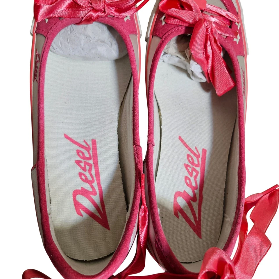 Tornozelo feminino Diesel Sport tamanho plano EUR 37 Pop Star The King - Imagem 3 de 4