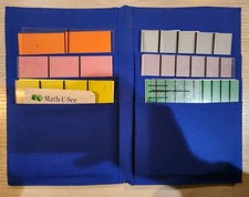 Math-U-See Manipulatives Fraction Overlay Kit 37 piece set