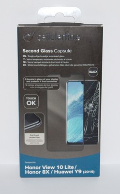 CellularLine Panzerfolie Schutzfolie Schutzglas Huawei Honor View 10 Lite 8X Y9