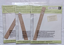 K  Company 8.5 x 11 Scrapbook Refill Pages Protectors 15 Total Expansion Kit