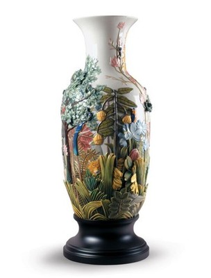Lladró Paradise Vase - Animal Life Limited Edition High Porcelain 01002003