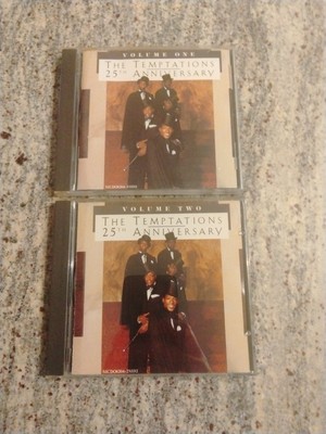 THE TEMPTATIONS   25th Anniversary ~ Volume One & Two