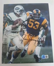 Jim Youngblood Signed Autographed 8X10 Photo Beckett Bas Coa #BR87443