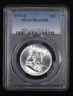 Photo of a 1957-D Franklin Half Dollar from an eBay listing that sold on Jul 22, 2026