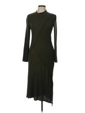 Simply Vera Vera Wang Women Black Casual Dress L