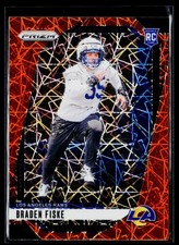 2024 Panini Prizm #310 Braden Fiske Lazer