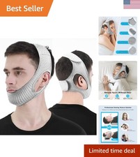 Anti Snoring Chin Strap, Stop Snoring Device for Sleeping, Effectively Snorin...