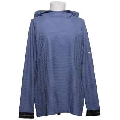 Nike Pro, Kapuzenpullover, Größe: XL, Blau, Elasthan/Polyester, Damen #ned