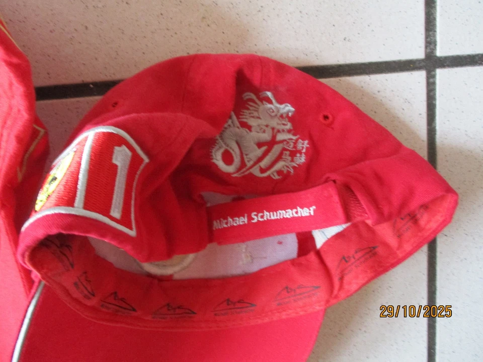 Basecap 2 x Ralf Schumacher Formel 1 ? - Bild 2 von 3
