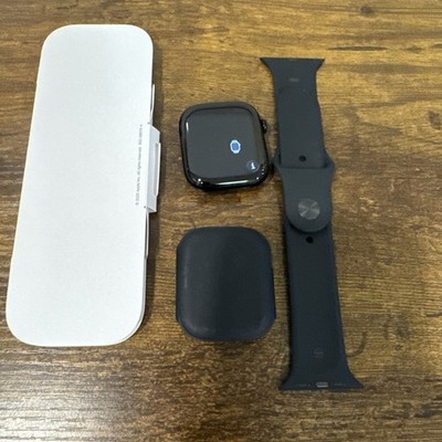 Apple Watch Series 11 46mm GPS Jet Black Case with Black Sport Band H18