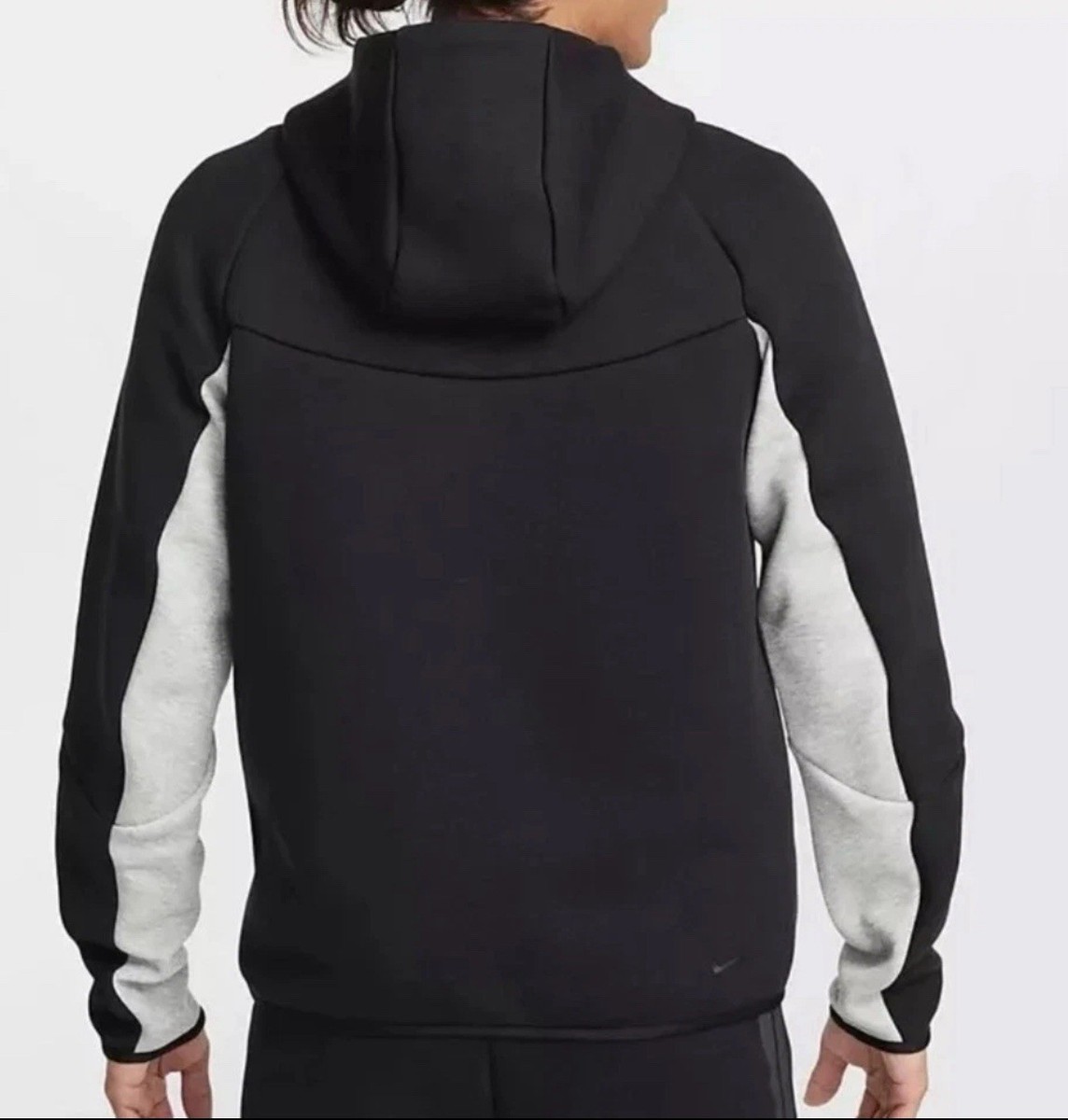 Nike Tech Fleece Windrunner Black Grey HV0949-011 Size Large
