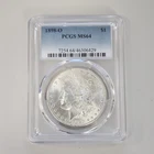 1898 New Orleans Morgan Silver Dollar PCGS MS64 Uncirculated $1 Coin