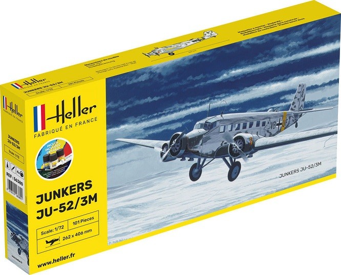 Bright 56380 - 1:72 Starter Kit Ju-52/3m - New