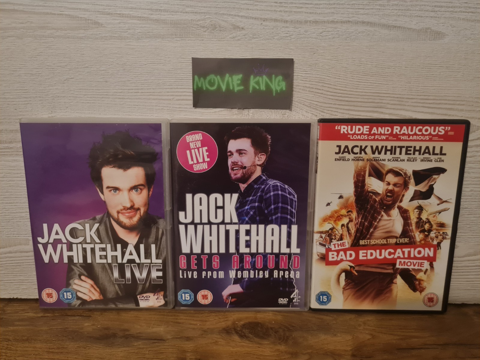 Jack Whitehall Gets Around: Live from Wembley Arena + Movie (DVD X3) [R2] [UK]