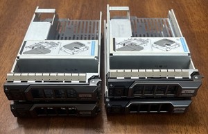 Lot of 4, 3.5" SAS/SATA HDD Caddy Drive Tray For Dell PowerEdge T340 Server 