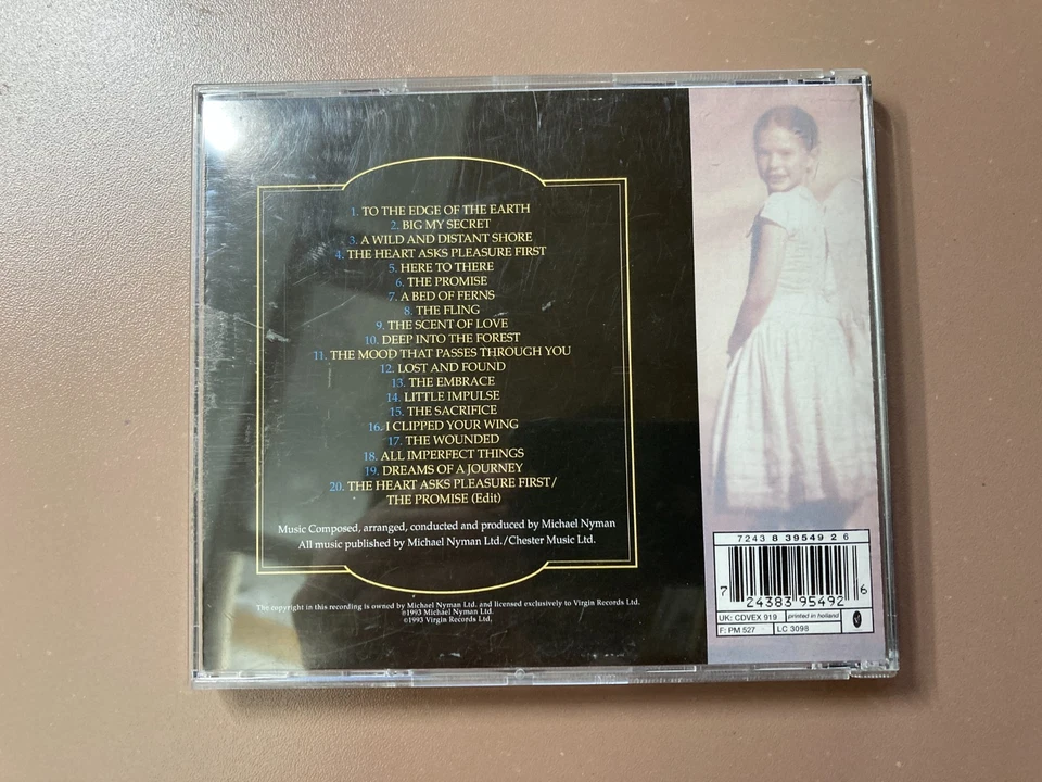 THE PIANO - Michael Nyman - Original Movie Music - Jane Campion - 1993 - CD 💿 - Image 2 of 4