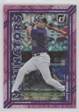 2023 Panini Donruss Dominators Pink Fireworks Larry Walker #D5 HOF 0u2r
