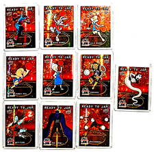 Rare!! 2021 Upper Deck Space Jam Ready To Jam Lebron James /449 Orange Full Set