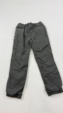 Hanna Andersson Pants Boys 8 Gray Lined Jogger Elastic Waist Cuffed Cotton