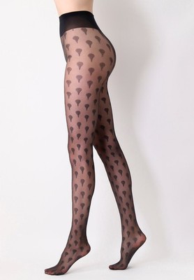 OROBLU Deluxe Tights 20 Denier Size S Black With Metallic Threads VOBC67789 NEW