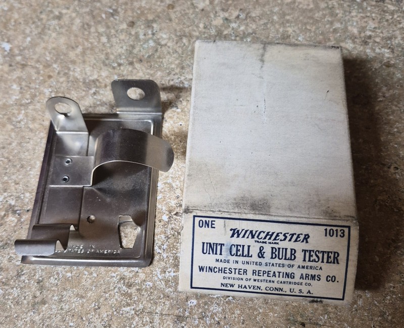 Winchester Unit Cell & Bulb Tester Winchester Repeating Arms Co 1013